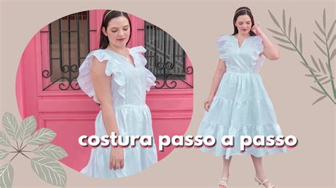 Como Costurar Vestido Tr S Marias Costurando Vestido Passo A Passo