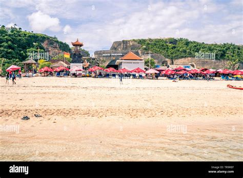 Scenic View Of Pandawa Beach On Indonesian Island Of Bali Stock Photo