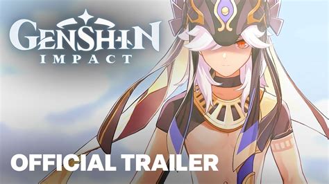 Genshin Impact Cyno Character Teaser Trailer Youtube