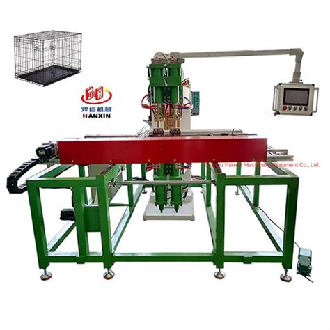 Xy Axis Wire Mesh Table Multi Point Cage Spot Welding Machine China