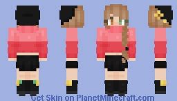 Cute Girl Minecraft Skin