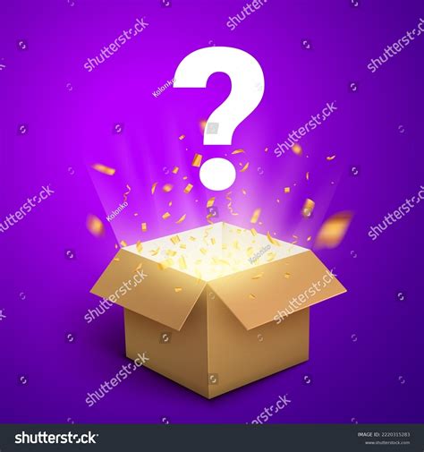 Mystery Contest Box Lucky Prize Present Stock Vector (Royalty Free) 2220315283 | Shutterstock