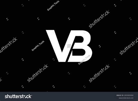 Vb Letter Logo Design Creative Modern Stock Vector Royalty Free