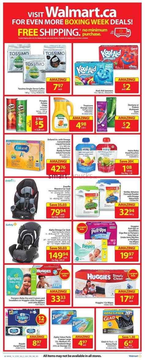 Walmart Boxing Week Flyer Sales Deals Walmart Canada Boxing