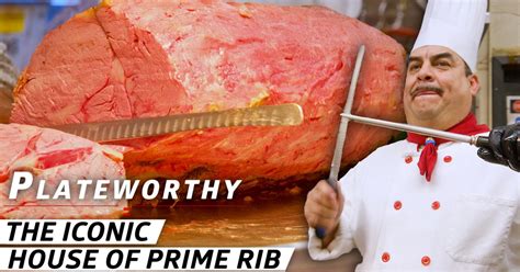 Why San Franciscos House Of Prime Rib Covers Its Meat In Rock Salt Eater