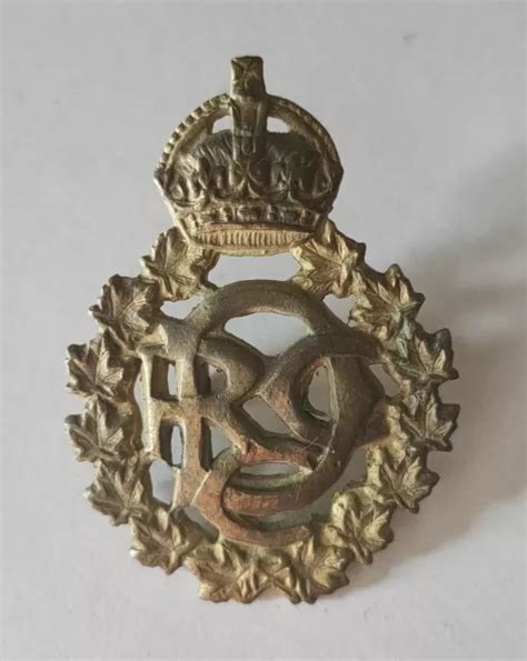 CAP BADGE Insigne De Casquette Des Officiers Du Corps Dentaire Royal