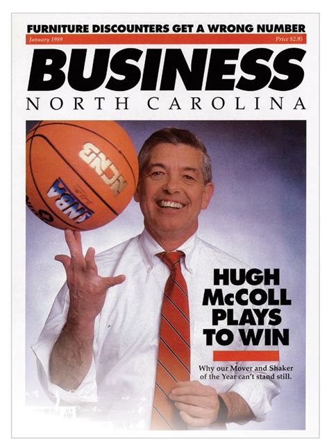 Beyond the bank; Hugh McColl Jr.'s second chapter - Business North Carolina