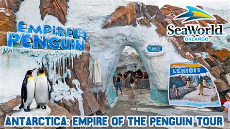 Antarctica Empire Of The Penguin Full Tour At SeaWorld Orlando Dec