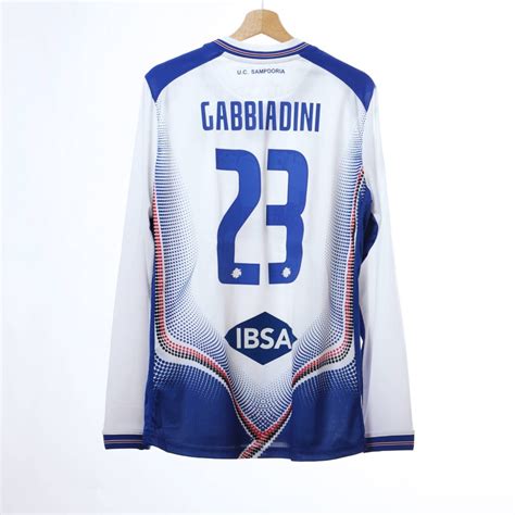 Maglia Away Sampdoria Joma Ml 2019 2020 Gabbiadini 23