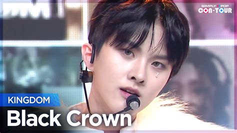 Simply K Pop Con Tour Kingdom Black Crown Ep