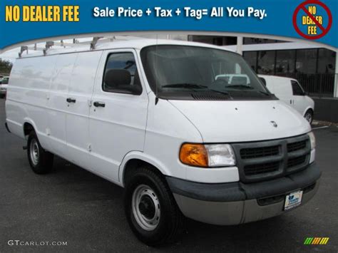 2003 Bright White Dodge Ram Van 3500 Extended Commercial 39740477 Photo 16