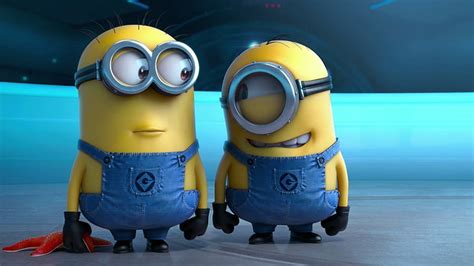 HD wallpaper: Despicable Me Minions illustration, minimalism, bananas ...