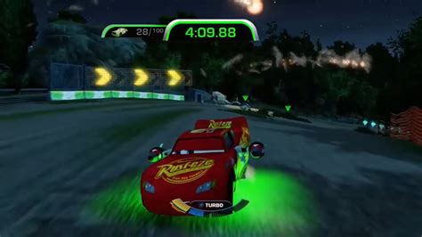 Cars Driven To Win Lightning Mcqueen Vs Chick Hicks Youtube