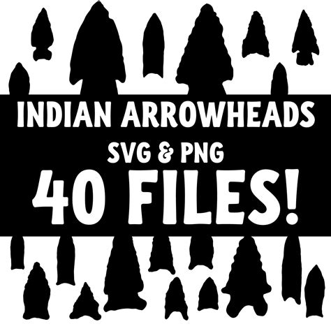 Arrowhead Svg Indian Arrowhead Svg Arrow Head Svg Indian Svg Arrowhead