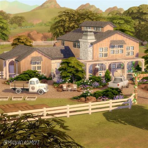 Michaela Sims Sims 4 Builder 🇨🇿 On Instagram Big Generations Ranch