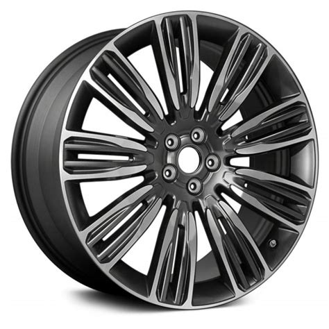 Replace ALYLC026U30 9 V Spoke Machined And Dark Charcoal 22x9 Alloy