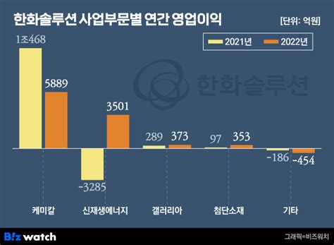 ‘역대급 실적 한화솔루션 케미칼 밀고 태양광 당겼다