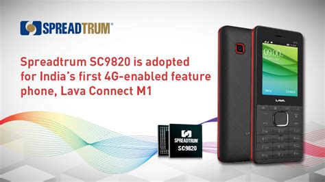 Spreadtrum LTE SoC Platform Designed Into India S First 4G Enab