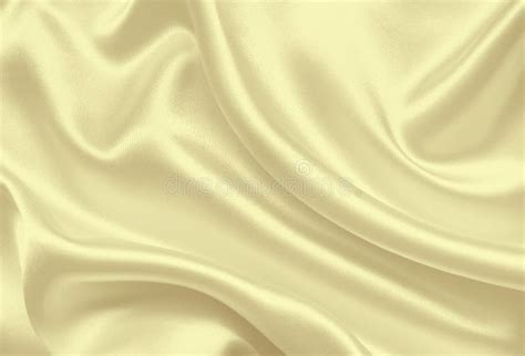 Smooth Elegant Golden Silk Or Satin Luxury Cloth Texture As Wedding