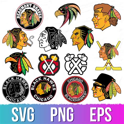 Chicago blackhawks logo, chicago blackhawks svg, chicago bla - Inspire ...