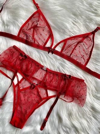 Conjunto De Lingerie Sexy Feminino S Bojo Em Renda Liga E Perneira