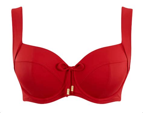 Bikini Balconnet De Copa Suave Anya Riva Fiery Red