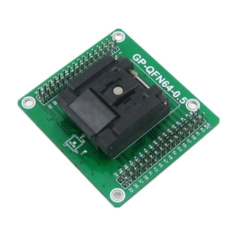 Universal Programming Block MLF64 QFN64 Universal Test Socket Pitch 0