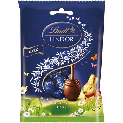 Buy Lindt Lindor Mini Dark Chocolate Easter Eggs 90g Online Worldwide