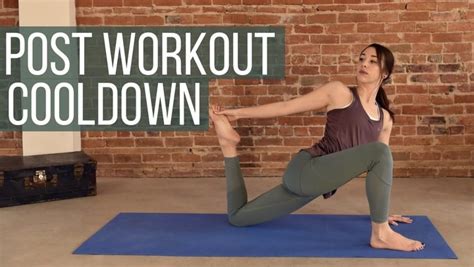 Post Workout Yoga Cooldown Full Body Stretch And Feel Good Yoga Flow