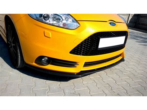 Сплиттер, накладки на пороги фф3ST рест дорест на Ford Focus III ST ...