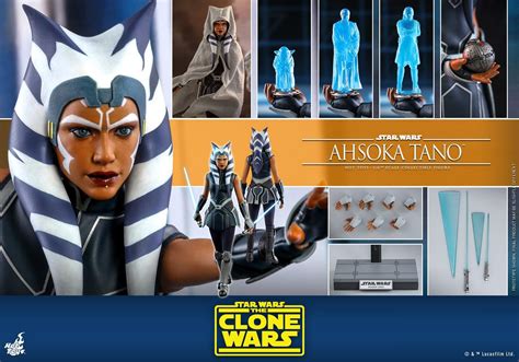 Hot Toys TMS 021 Star Wars The Clone Wars Ahsoka Tano Gamo Toys