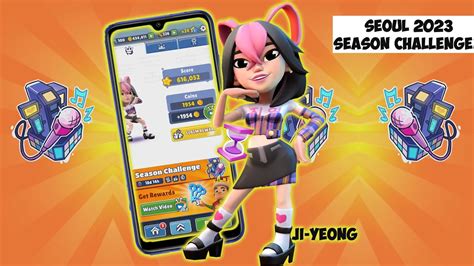 Subway Surfers Seoul Season Challenge Ji Yeong Youtube