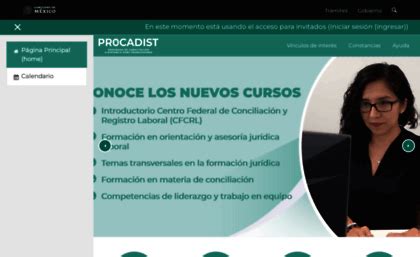 Procadist Stps Gob Mx Website Procadist Programa De Capacitaci N A