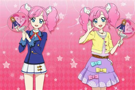 ปกพนโดย Tania Davis ใน Aikatsu All Stars Parade Board