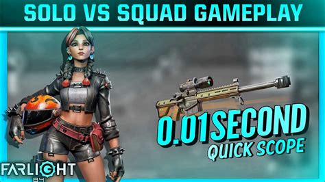 Farlight 84 Solo Vs Squad Gameplay Best Quick Scope Sniping Gameplay