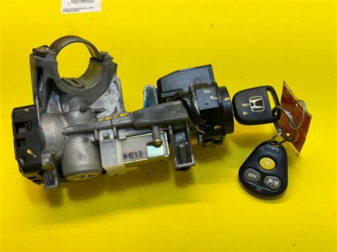 2001 2005 Honda Civic Ignition Switch Lock Wkey And Immobilizer Oem 39730s3va010 Ebay