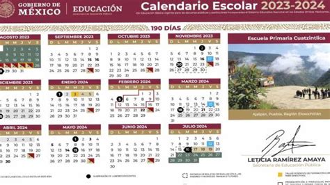 Diario Del Yaqui Sep Calendario Escolar