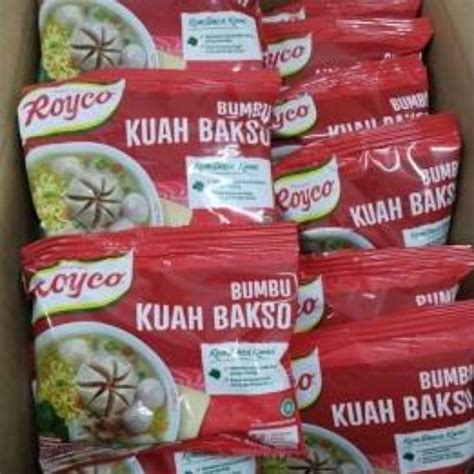 Royco Bumbu Kuah Bakso Ufs Rasa Sumsum Sapi Shopee Malaysia