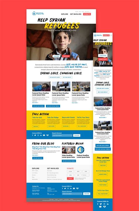 World Food Program USA’s Website - Ashe Abbott DiBlasi - Senior