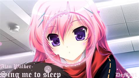 Nightcore Sing Me To Sleep Youtube