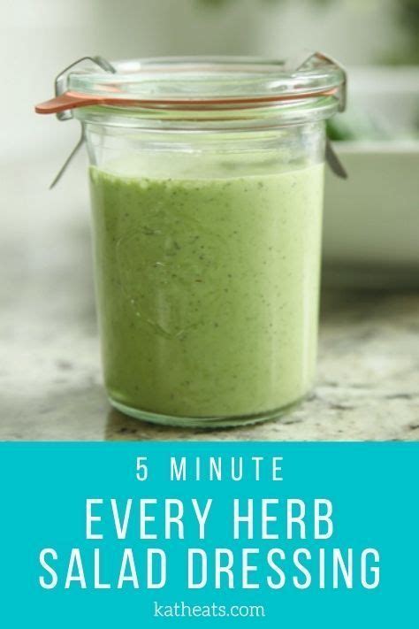 Every Herb Salad Dressing Recipe Easy Salad Dressing Recipes Real