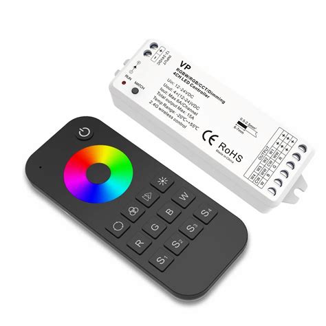 4 Channel Led Rf Controller Rgbw Rgb Cct Dimming Multfunction