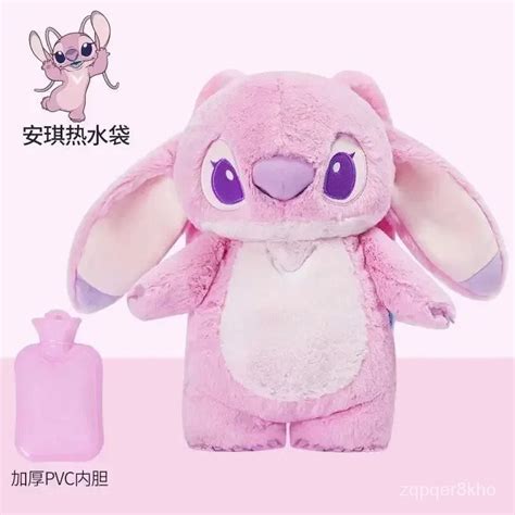 Jual Genuine Disney Stitch Angel Lotso Plush Hand Warm Bottle Hot Water Bottles Winter Portable