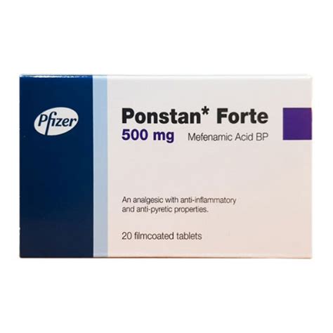 Ponstan Forte : Uses, Side Effects, Interactions, Dosage / Pillintrip