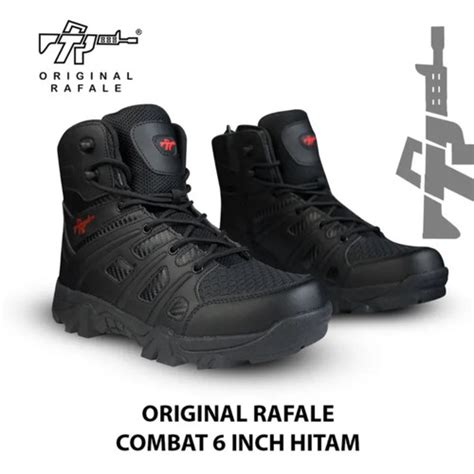 Jual Sepatu Tactical Original Sepatu Rafale Combat Hitam 6inch