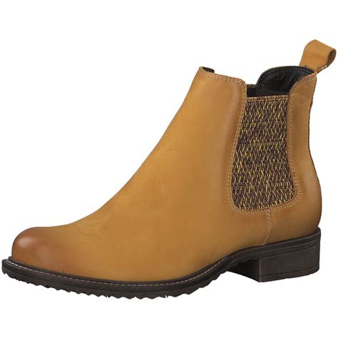 Chelsea Boots Gelb Damen Tamaris