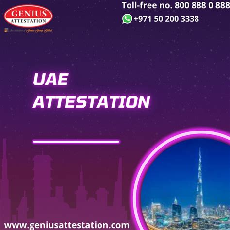 Attestation Services In Uae Genius Attestation