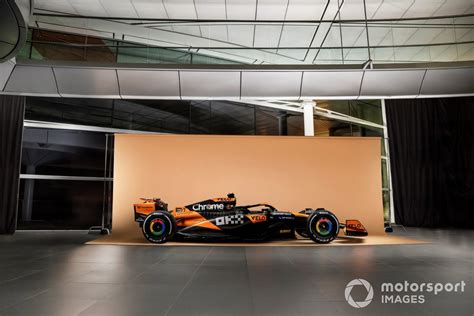 McLaren unveils new MCL38 F1 car for 2024