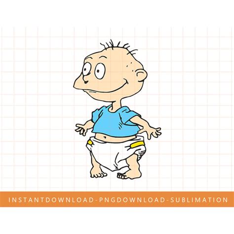 Rugrats Tommy Pickles Png Sublimate Digital Print Inspire Uplift