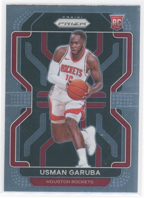 USMAN GARUBA 2021 22 PANINI PRIZM ROOKIE 321 RC QTY EBay